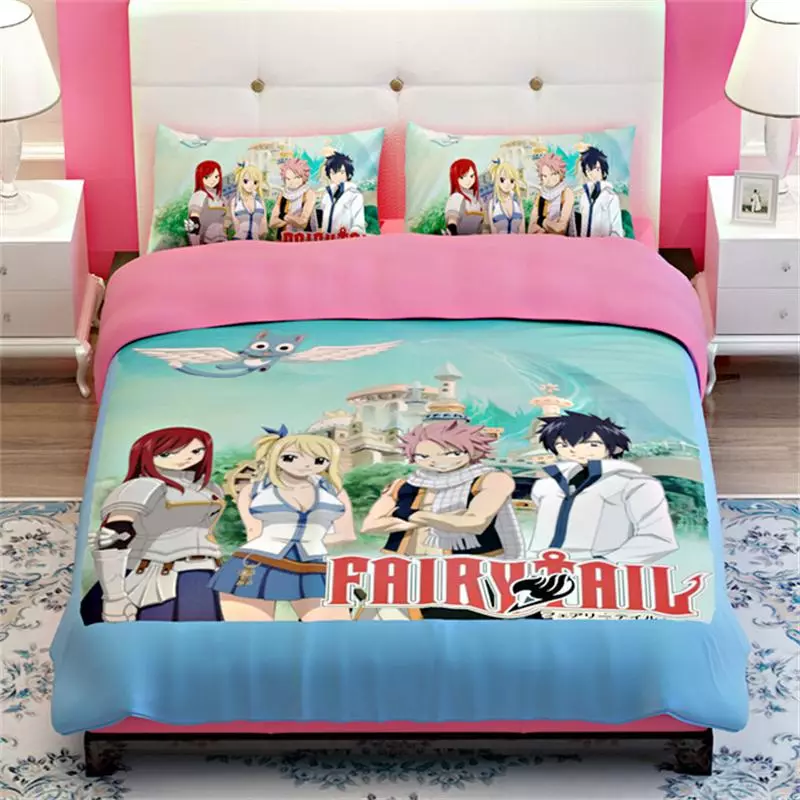 Lenjerie de pat Anime: seturi cu caractere și desene, cum să alegeți 24729_3
