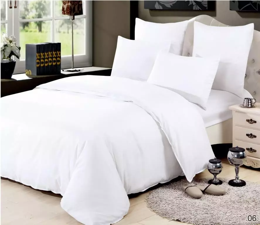 Fabric poplin voodipesu jaoks (47 fotot): kvaliteet, miinused ja plussid. Mis see on? Koostis, Eurocomplekt ja teised MCOPOPLINist, ülevaateid 24760_16