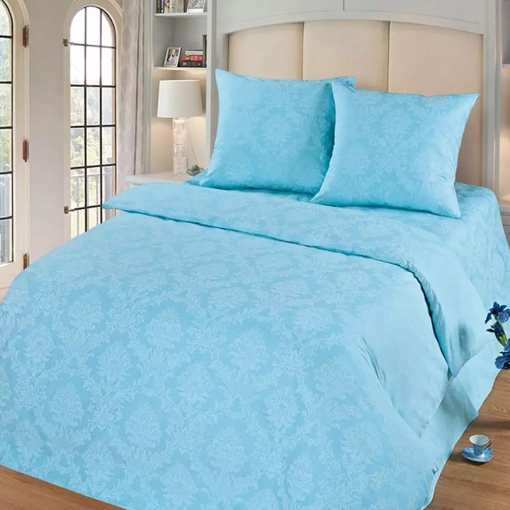 Fabric Poplin para roupa de cama (47 fotos): qualidade, contras e vantagens. O que é isso? Composição, Eurocomplekt e outros de Mcopoplin, Reviews 24760_18