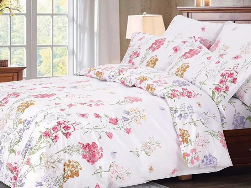 Stoff Poplin for sengetøy (47 bilder): Kvalitet, Cons og Plusser. Hva det er? Sammensetning, Eurocomplekt og andre fra Mcopoplin, Anmeldelser 24760_44