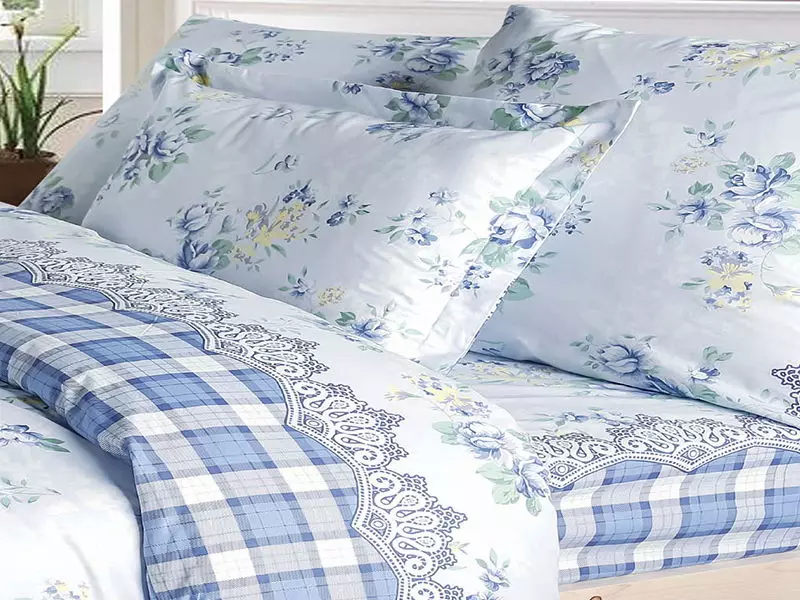 Vải Poplin cho khăn trải giường (47 ảnh): Chất lượng, Nhược điểm và Pluses. Nó là gì? Thành phần, Eurocomplekt và những người khác từ McOpoplin, đánh giá 24760_45