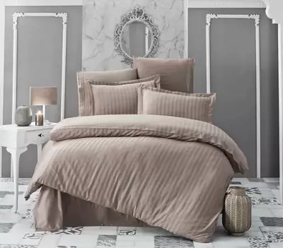 Tissu de linge de lit: quel matériel vaut mieux acheter? Types et évaluation. Comment choisir un lit de haute qualité? À quoi sont-ils cousus? 24761_20