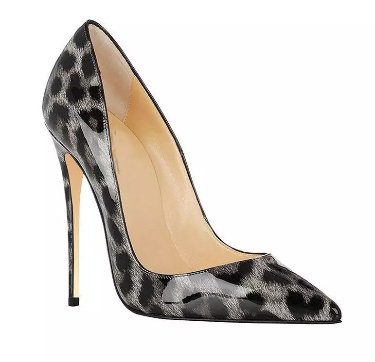 Леопард обувки (62 снимки): Какво да се носят женски модели на петите и печат 2476_14