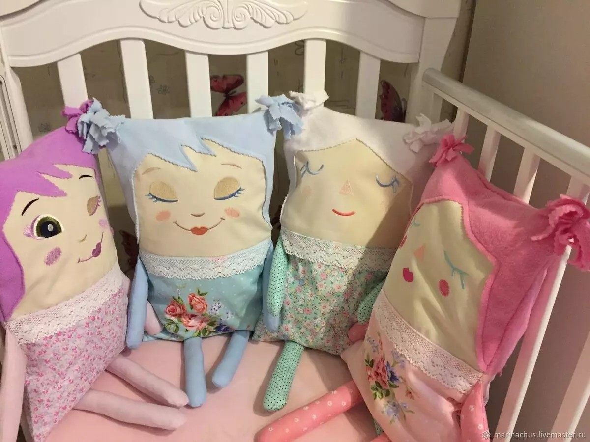 Jastuk Igračke: Meki jastuci za bebe s plaid 3 u 1, dugim i velikim jastucima za spavanje, u obliku krava i pasa Corgi, pliš i drugi 24778_11