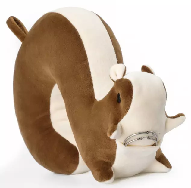 베개 장난감 : 젖소와 개 Corgi, Plush 및 다른 사람들의 형태로 1, 길고 큰 수면 베개가있는 3 개의 격자 무늬 3이있는 부드러운 아기 베개 24778_13