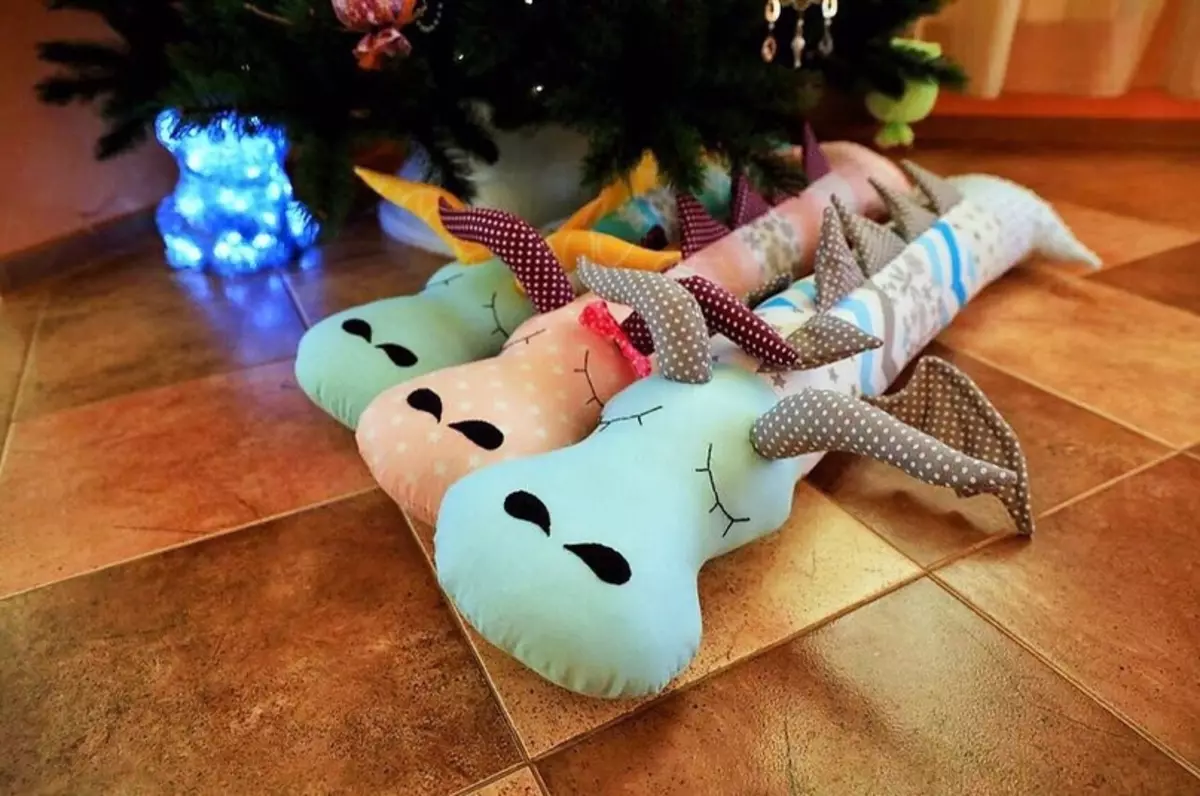베개 장난감 : 젖소와 개 Corgi, Plush 및 다른 사람들의 형태로 1, 길고 큰 수면 베개가있는 3 개의 격자 무늬 3이있는 부드러운 아기 베개 24778_19
