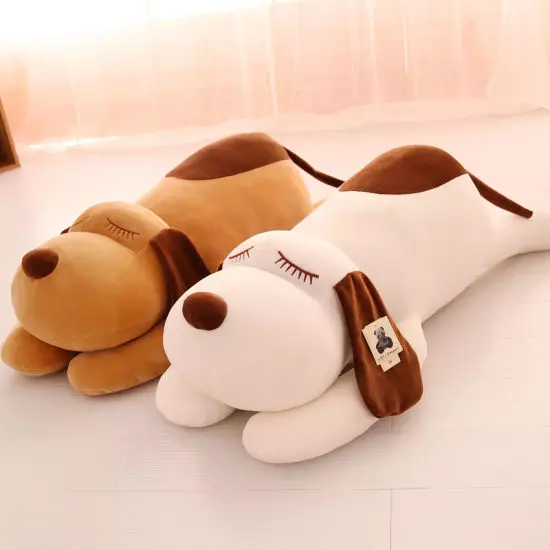 Pude legetøj: bløde baby puder med plaid 3 i 1, lange og store søvnpuder, i form af køer og hunde Corgi, plys og andre 24778_7