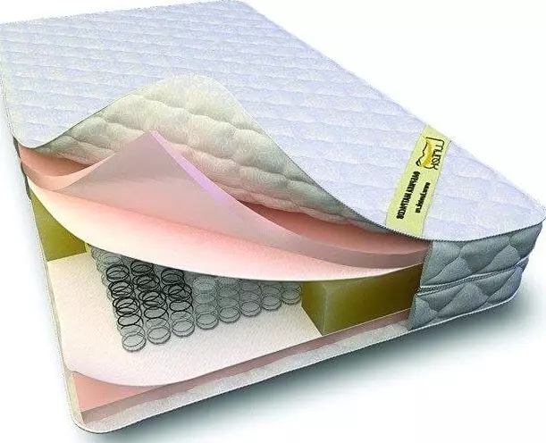 Luntek Mattress: Overview of orthopedic chitubu uye tsime remafekitori maficha. Vatengi Ongororo 24795_32