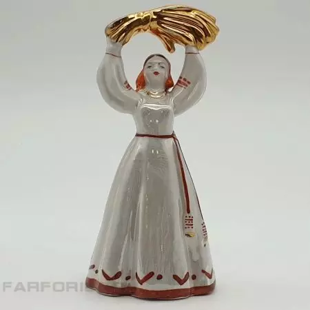 Figurine Dulyovo: porțelan 