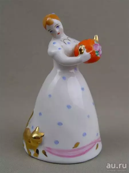 Figurine Dulyovo: porțelan 