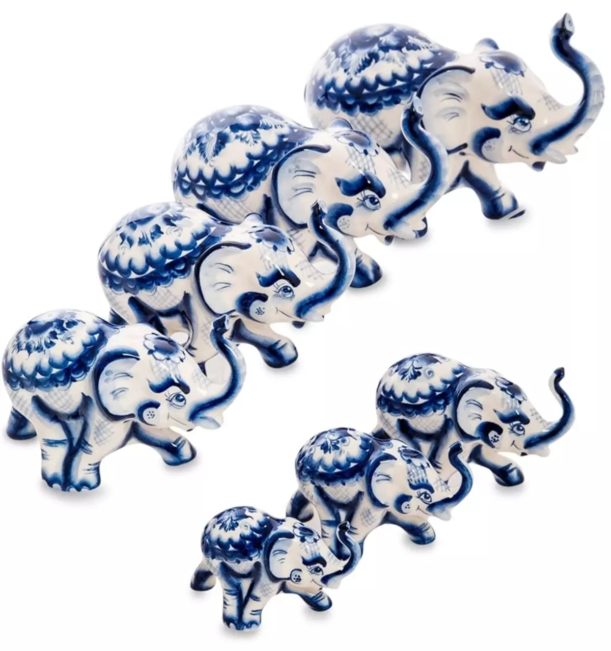Figurky sedm slonů: Co znamená 7 kusů slonů? Mramor a další figurky. Jak je najít v domě? 24818_12