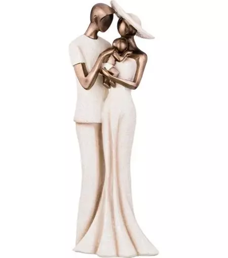 Lefard Statuettes: Pusa at Babae, porselana elepante at bagong taon figurines, iba pang mga modelo 24822_11