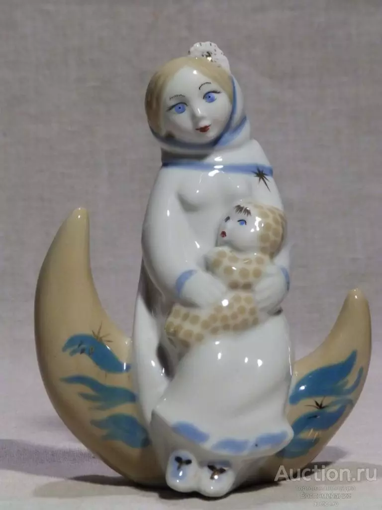 Figurines ya USSR: sanamu za gharama kubwa zaidi ya kipindi cha Soviet. Snow Maiden Figurines na skater takwimu, kubeba na farasi, skier na mifano nyingine ya USSR 24823_5