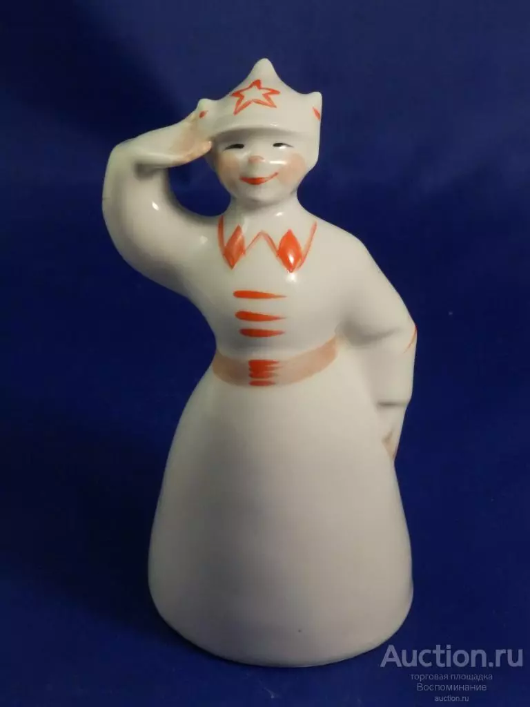 ソ連の置物：ソビエト時代の最も高価な人形。雪の乙女の置物やフィギュアスケート選手、クマや馬、スキーヤーやソ連の他のモデル 24823_6