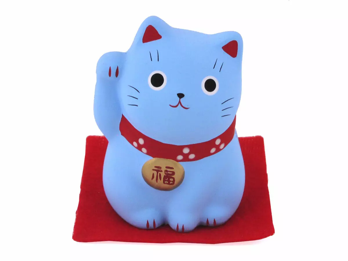 Maleki-Neco : 고양이의 가치는 행운을 빌어 요, 일본 고양이 조각상이 제기 오른쪽 및 왼쪽 발. 왜 키티가 그의 발을 흔들고 있는가? 그림을 어디에 넣을 수 있습니까? 24827_20