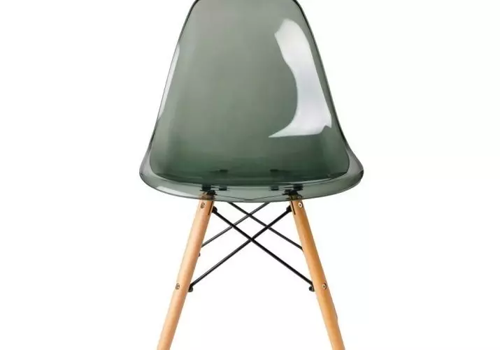 Şeffaf sandalyeler (59 fotoğraf): Plastik Bar Sandalyeler, İçişleri Modeller Hayalet ve Eames ve Diğer Şeffaf Tasarımcı Sandalyeler 24836_50