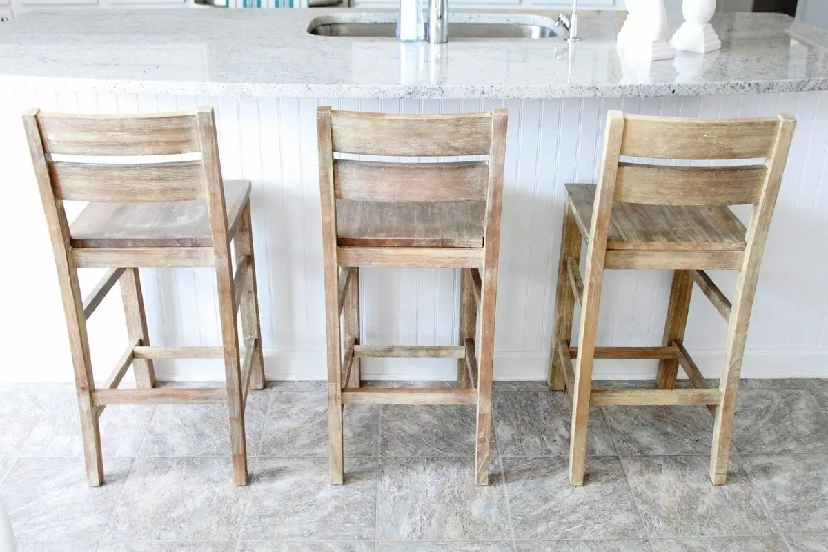 Mutfak Yarı ikili koltuklar (27 fotoğraf): sandalyeleri Özellikleri malzeme ve tasarım seçimi için 60 cm ve diğer modelleri önerileri yüksekliğindeki 24841_26