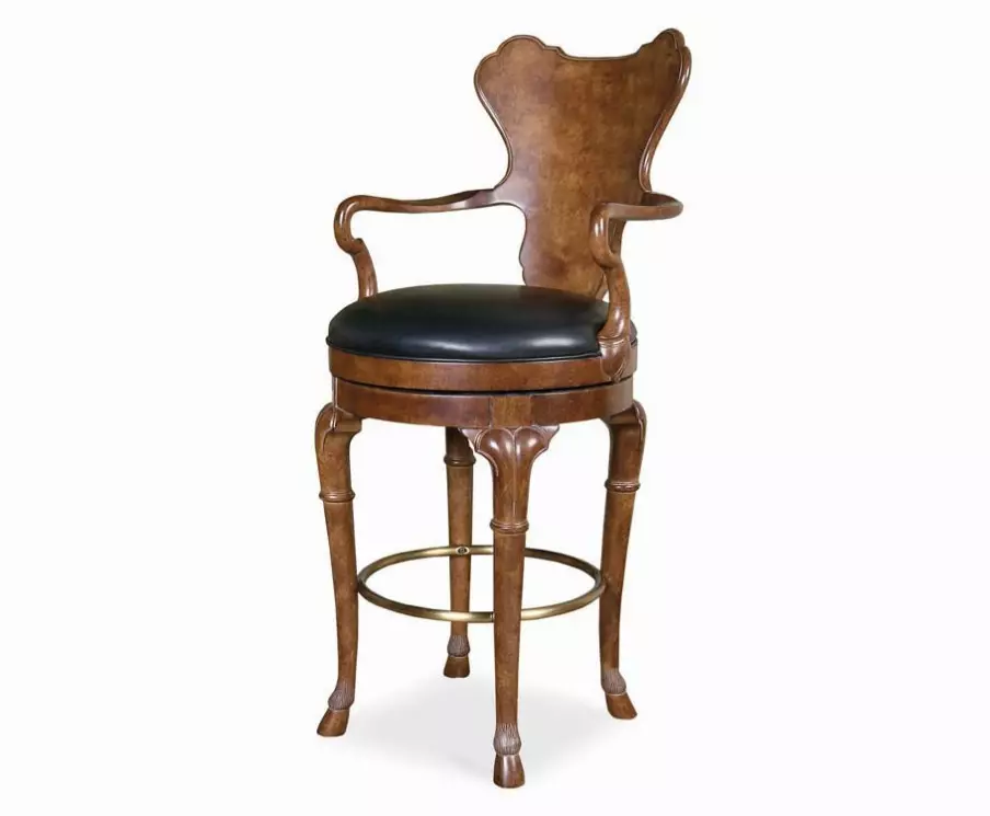 Bőr konyhai székek (36 fotók): Konyhai modellek kiválasztása az öko-fa, a műbőr és a valódi bőr, a bézs székek és a színes modellek wenge a belső térben 24844_21
