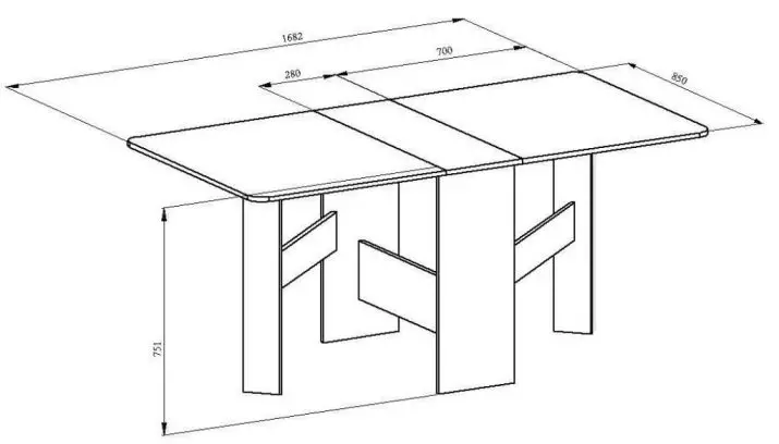 Столи-тумби для кухні (50 фото): кухонні моделі з висувними ящиками і полицями. Як підібрати стіл під раковину для маленької кімнати? Стіл для посуду 800х600х850 мм і інші моделі 24852_30