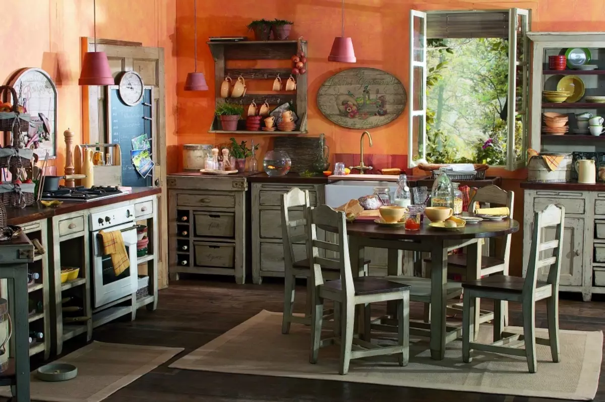 Grup Bersantap untuk Dapur Dengan Meja Geser (51 Foto): Kursi Lipat Dari Kayu dan Tabel Dapur Transformers, Perabot Kaca dan Pilihan Lainnya 24861_12