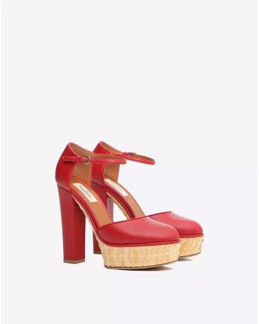 Valentino Shoes (62 รูปภาพ): STIKED MODELS, ROCKSTUD, แทงโก้, สีแดง, Garavani 2488_26