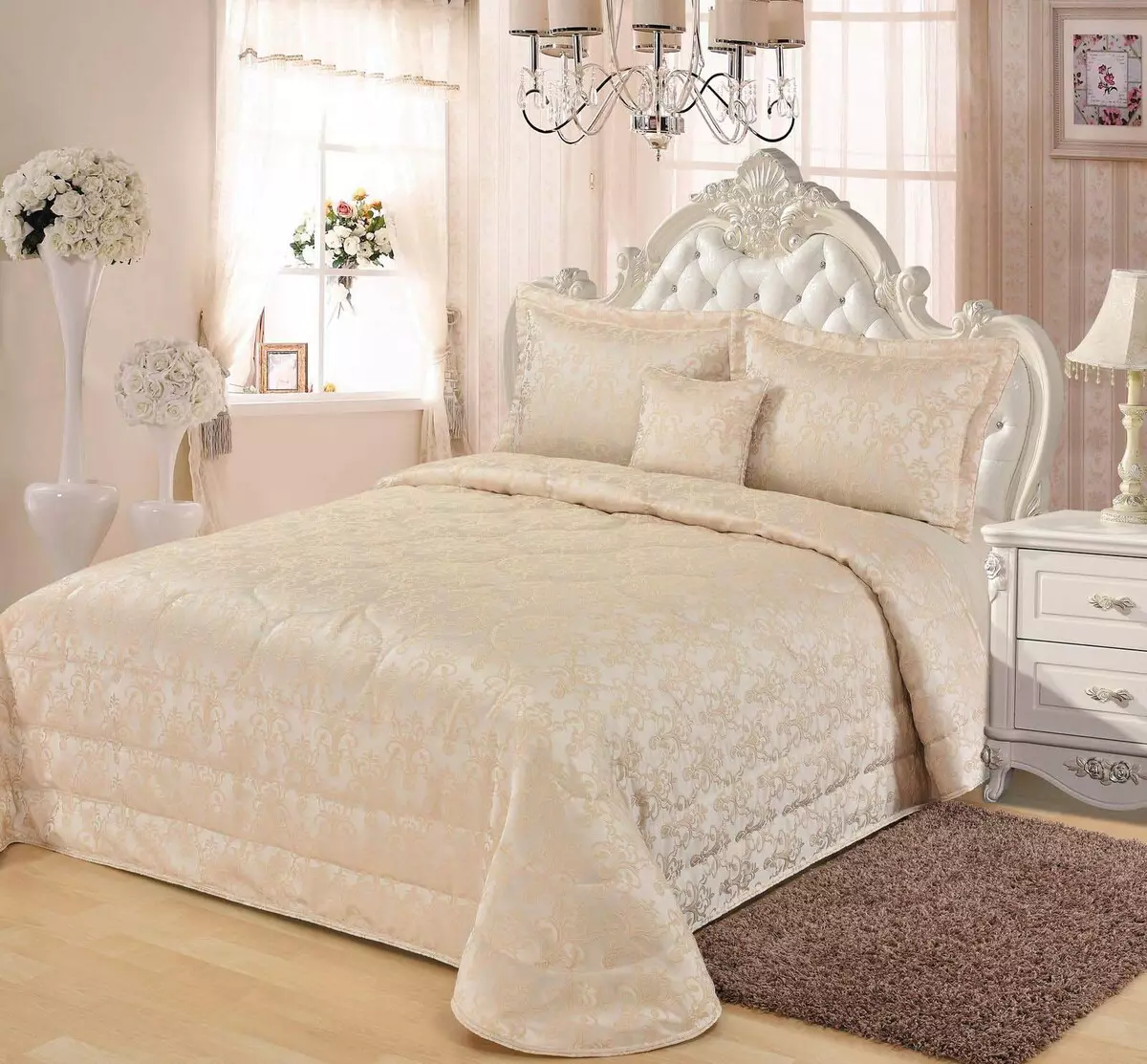Vāki un segas no Turcijas: Turcijas gultas pārklāji uz gultas 240x260, 220x240 un citi izmēri, skaistas vatētas gultas pārklāji no kokvilnas un citām iespējām 24914_5