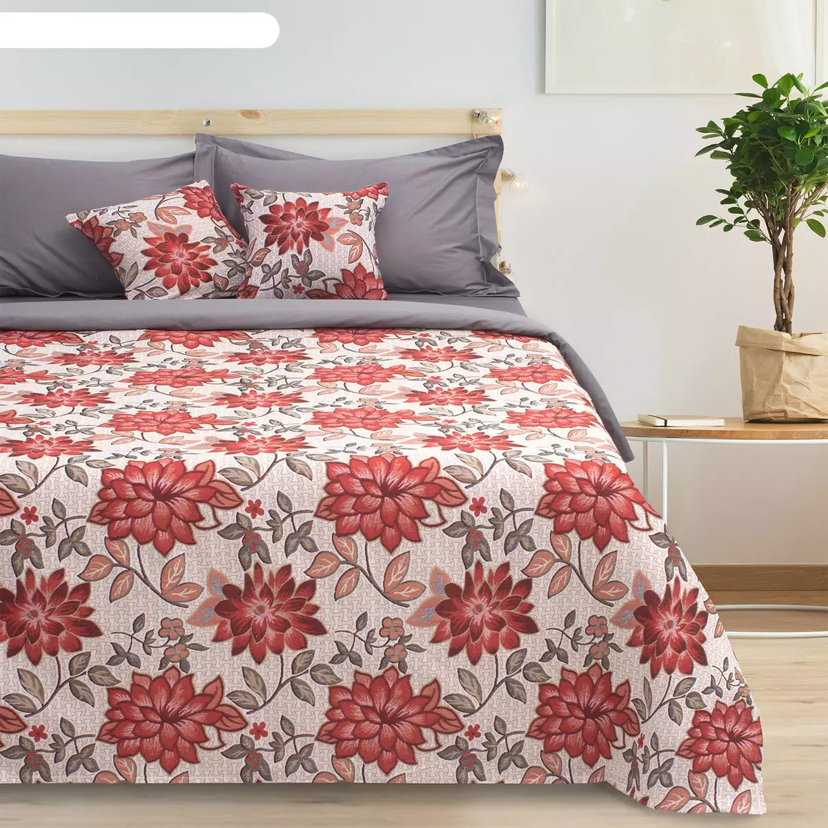 Tapestry bedspreads (37 şəkil): yataq 220x240 və digər ölçüləri jacquard bedspreads, parça tərkibi QOST, Life və digər bedspreads görə 24933_10