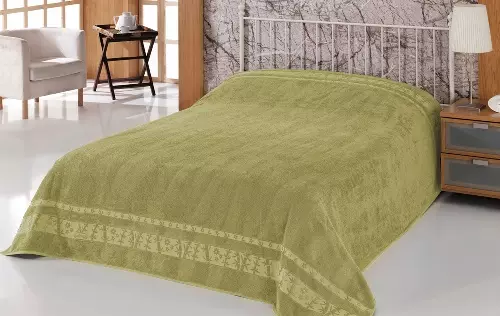 Bambuko antklodės: su ilgu krūva ir pluoštu EcoBambuka, Lirija ir pledai iš Turkijos ant lovos, minusai ir pliusai, apžvalgos 24934_33