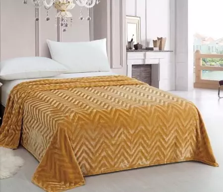 竹毛布：ロングパイルと繊維ecobambukaと、Liore、ベッド、マイナスとプラスのトルコからのチェック模様、レビュー 24934_8
