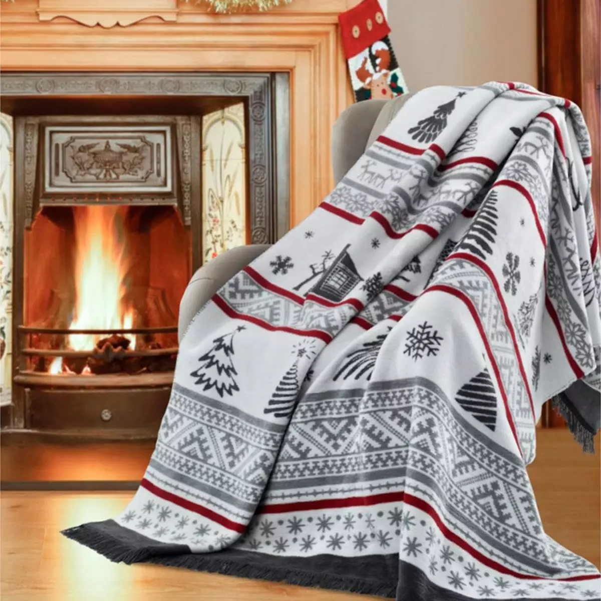 Warme Decken: Wie eine gemütliche Bettdecke auf dem Bett wählen? Erwärmt Decken, Materialien und Design, Größen und Pflegetipps 24937_3
