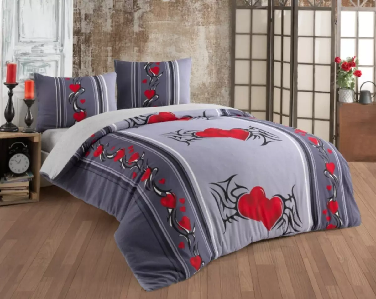 Terry Bed Linen: Set pada band getah dengan selimut, lain-lain Kit fabrik hangat, 2-bilik tidur dan 1-bilik tidur 24950_4