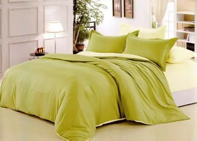 Calcar ou satin: Quoi de mieux pour le linge de lit? 27 Photo Quel matériel vaut mieux choisir? Quelle est la différence entre les tissus? Commentaires 24962_16