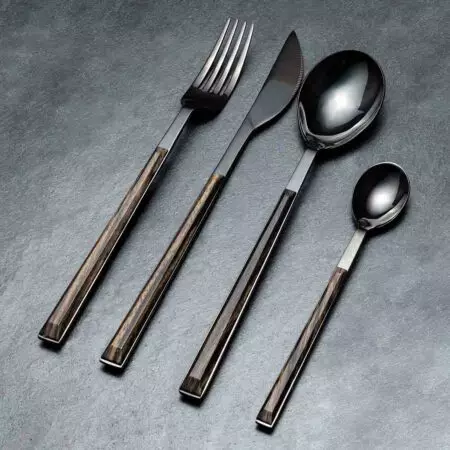 Iiseti ze-cutlery: iseti yeefolokhwe, iimpuku kunye neempangelo ezi-6 ne-24, iinketho zepho ezibhalisiweyo, isishwankathelo seeseti kwisutikheyisi 24977_41