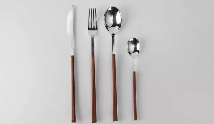 Поставувања на прибор за јадење: сет на вилушки, ножеви и лажици за 6 и 24 лица, регистрирани подарок опции, преглед на множества во куфер 24977_46