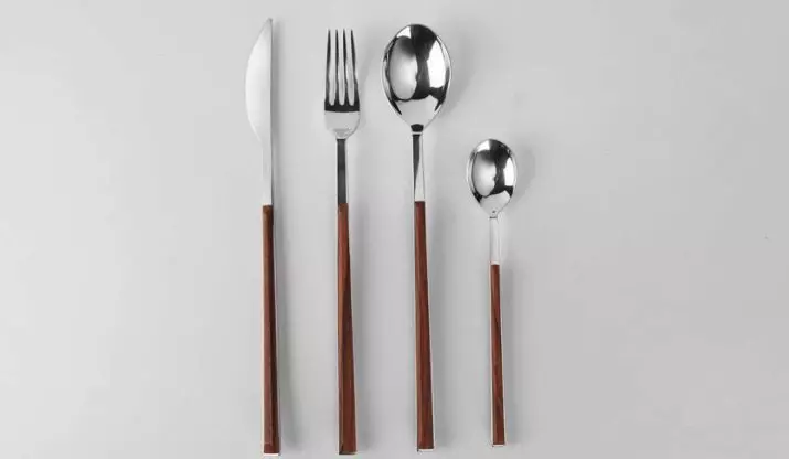 Sets of takeLery: një grup forks, thika dhe lugë për 6 dhe 24 persona, opsionet e dhuruara të regjistruara, pasqyrë e grupeve në një valixhe 24977_46