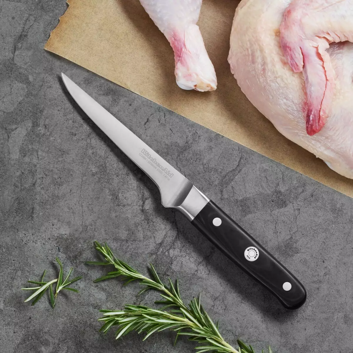 Blinkande kniv (31 bilder): Hur man väljer en skärkniv för att skära kött? Varför behöver du en universell kniv? Professionell trafik och andra modeller 24992_16
