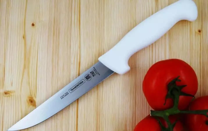 Blinkande kniv (31 bilder): Hur man väljer en skärkniv för att skära kött? Varför behöver du en universell kniv? Professionell trafik och andra modeller 24992_2