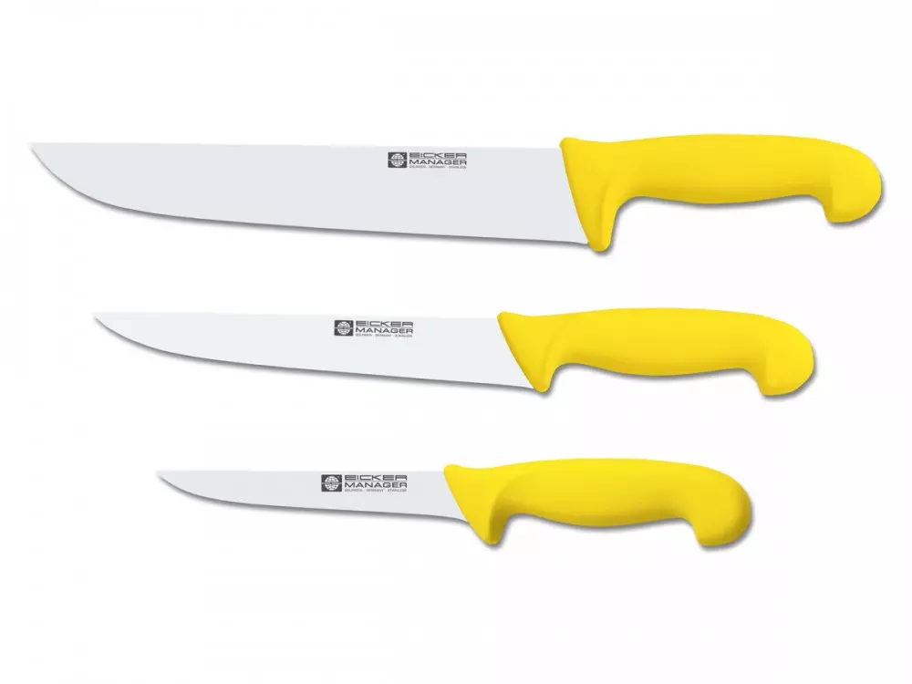 Blinkande kniv (31 bilder): Hur man väljer en skärkniv för att skära kött? Varför behöver du en universell kniv? Professionell trafik och andra modeller 24992_22