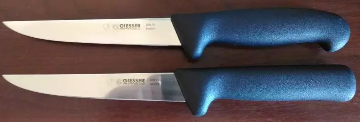 Blinkande kniv (31 bilder): Hur man väljer en skärkniv för att skära kött? Varför behöver du en universell kniv? Professionell trafik och andra modeller 24992_23