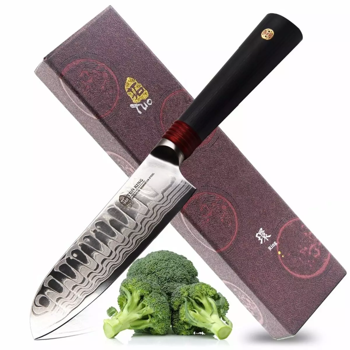 Japonské kuchynské nože (35 fotiek): Kiomo nože funkcie a iné nože výrobcov. Nakiri a Deba, Santoku a iné druhy. Výber nastavenia 24998_20