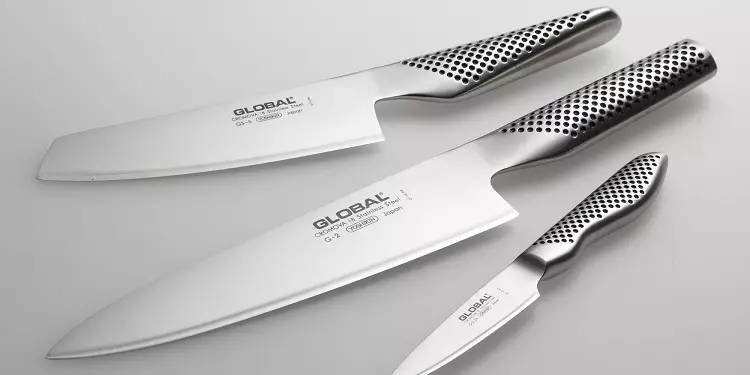 Japonské kuchynské nože (35 fotiek): Kiomo nože funkcie a iné nože výrobcov. Nakiri a Deba, Santoku a iné druhy. Výber nastavenia 24998_23