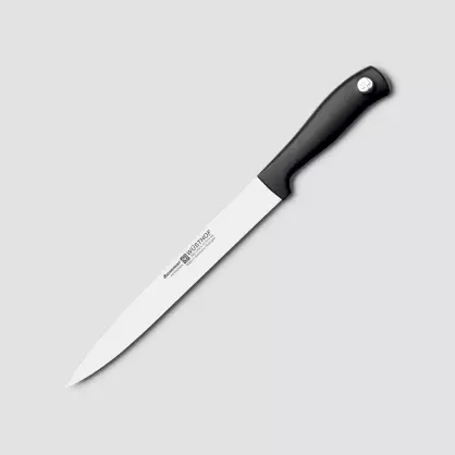 چاقو وسٽوف: باورچی خانه لاء جرمن چاقو جي وضاحت. DreizAAKK باورچی خانه جون چاقو، کلاسڪ آئيڪون ۽ ٻيا ماڊل 25005_34
