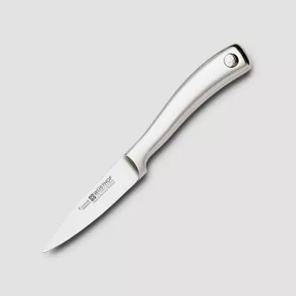 Դանակներ Wusthof. Գերմանական դանակների նկարագրությունը խոհանոցի համար: Dreizack խոհանոցային դանակների, դասական Ikon- ի եւ այլ մոդելների կողմնակիցներն ու դեմքերը 25005_36