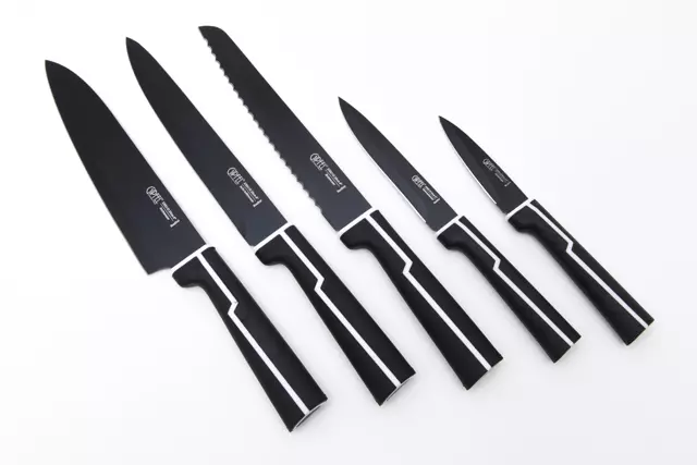 Couteaux Gipfel: Set d'ensemble des couteaux, installations pour les modèles de cuisine pour pain et pizza, nettoyage des légumes et des réservoirs de chou, Avis des clients 25008_3