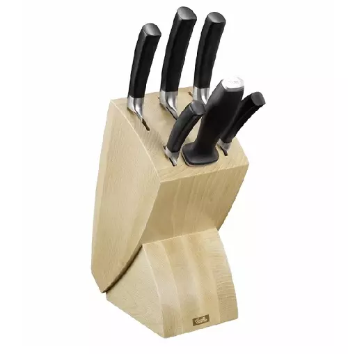 Fisler Pisau: Memilih pisau dapur. Penerangan mengenai model masak kecil dan besar 25028_14