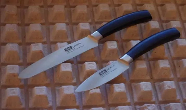 Noževi Fissler: odabir set kuhinjskih noževa. Opis malih i velikih modela kuhari 25028_18