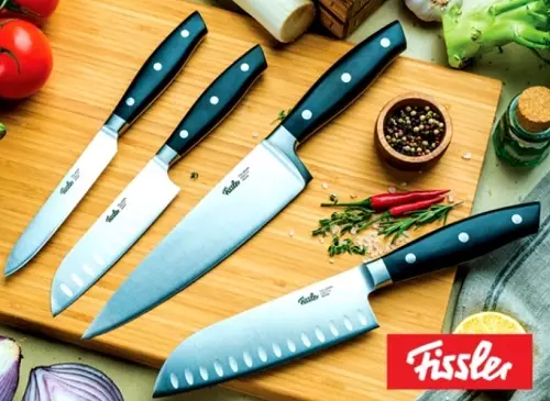 Fissler Knives: Välja köksknivar. Beskrivning av små och stora kokmodeller 25028_4