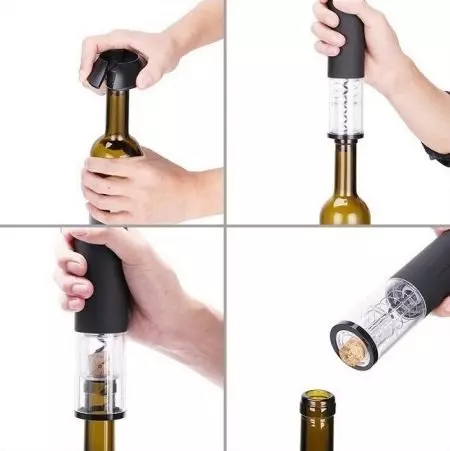 Cortescorios eléctricos: para vino y champagne, calificación de corchos automáticos electrónicos 