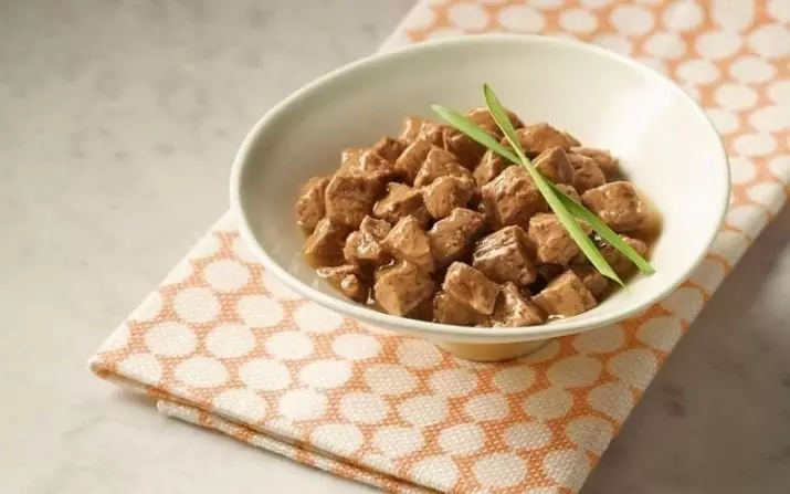 Feed Hunty: Para cães e gatos, com carne e outra composição. Dog seco e molhado alimentos enlatados da República Checa, revisões 25059_7