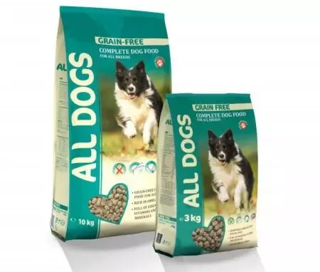 Hrana za pse Vsi psi: Sestava, polna suha hrana pakiranja 20 kg, za mladičke in odrasle, ocene 25067_3